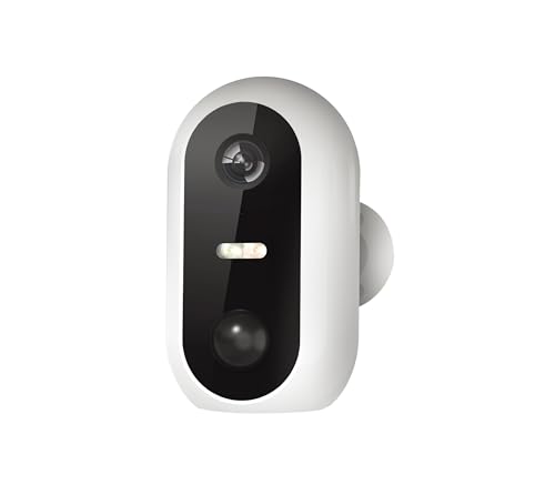 Telecamera Smart Wireless Full Hd A Batteria - Sorveglianza Per Esterni Con Visione Notturna, Sensore Di Movimento, Audio Bidirezionale, Compatibile Con App Smart Life - SUPICM004