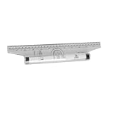 Cabilock 2 pezzi Righello Rotante Trasparente per Disegno di Precisione e Misurazioni Accurate Leggero e Portatile Adatto per Studenti Inseg …