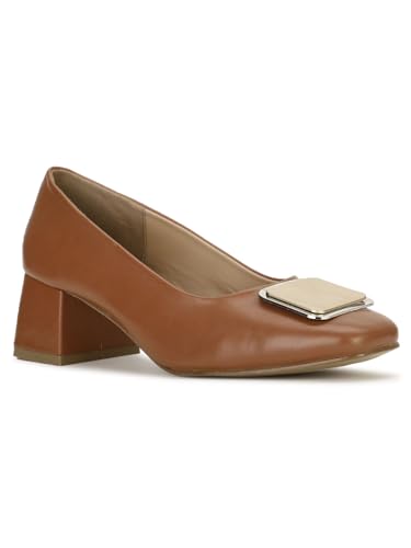Image of Bata Women Block Heel Ballerina