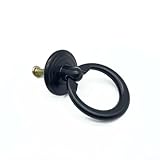 Photo Gallery niceminiwall confezione da 10 maniglie ad anello in lega di zinco nero, 32 x 44 mm, con viti di montaggio, manopole classiche a goccia per armadio da cucina, cassetti, porte, armadi e scatole Photo Gallery niceminiwall confezione da 10 maniglie ad anello in lega di zinco nero, 32 x 44 mm, con viti di montaggio, manopole classiche a goccia per armadio da cucina, cassetti, porte, armadi e scatole