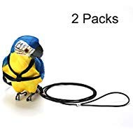 Adjustable Parrot Bird Harness Leash - VIPpet Anti-Bite Training Rope Outdoor Flying Harness And Leash