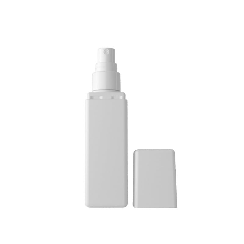 Vaporisateur Flacons Rechargeables de 60 ML, 75 ML, 90 ML, vaporisateurs vides, récipients de Voyage Portables en Plastique Blanc Vaporisateur Cheveux(75ml,30pcs)