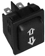 Heavy Duty 12V Momentary Window Switch - DPDT / (On)-Off-(On) : 30-16579