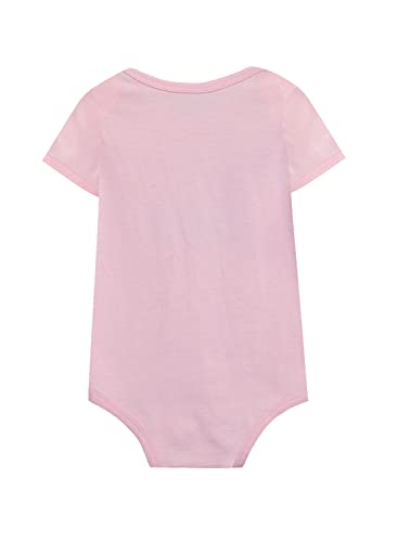 Image of A.T.U.N. (ALL THINGS UBER NICE) A.T.U.N. Unisex Baby Bodysuit- Pack of 2 BBST UPT PNP 12-18M Pink