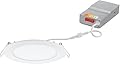 Juno LED Recessed Lights 6 Inch Round Wafer Downlight, 5-in-1 Switchable White Color Temperature, 120 Volts, 6-Inch Ultra-Thin Flat Trim, Matte White (WF6 SWW5 90CRI MW M6)