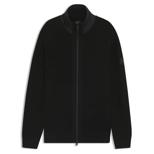 Boss Chaqueta Kigloo Knitted_para Hombre, Negro, L