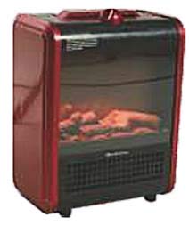 Electric Flame Effect Mini Fireplace Heater