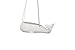 Creative Co-op DA7777 White Stoneware Hanging Whale Planter