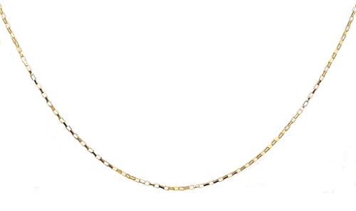 Colar Masculino Cartier Tijolinho 1mm Fino 60cm Banhado À Ouro 18k
