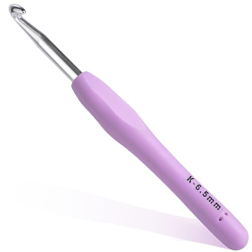 6.5mm Crochet Hook, Ergonomic Crochet Hooks with...
