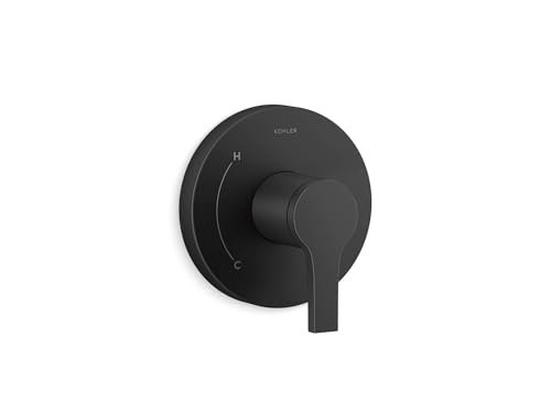 Kohler TS35320-4-BL Elate Rite-Temp Valve Trim Matte Black Contemporary Bathroom Valve High Durability