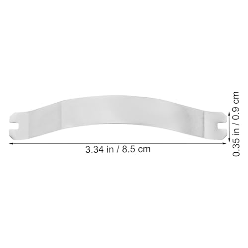 Image of STOBOK Picture Frame Backing Spring Clips 50Pcs Stainless Steel Frame Hardware DIY Picture Framing Tools for Hanging Photos and Artwork
