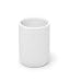 Umbra Junip Bath Accessories Tumbler - Modern White Resin Holder and Organizer, Perfect for Holding Toothbrushes, Make-up Brushes and Various Bath Items