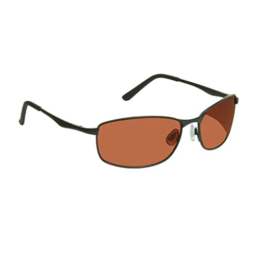 Image of proSPORT Blue Light Blocking Sunglasses - HD Copper Amber Metal Aviator Reduce Eye Strain Better Sleep