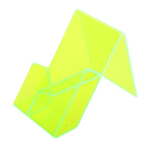 Cabilock Car Audio Display Stand Speaker Stereo Stand Monitor Isolation Pads Audio Stand Stereo Racks and Stands Reusable Air Horn Monitor Desk Stands Yellow Plastic