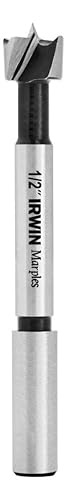 Irwin Tools 1966896 Irwin Marples Wood Drilling Forstner Bit, 1/2",