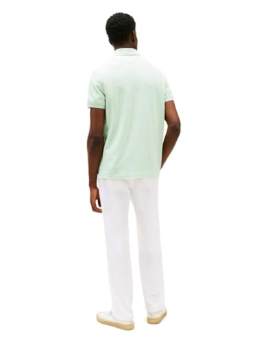 Image of Tommy Hilfiger Men's Short Sleeve Polo Shirts in Regular Fit With Stretch and Organic Pique Cotton