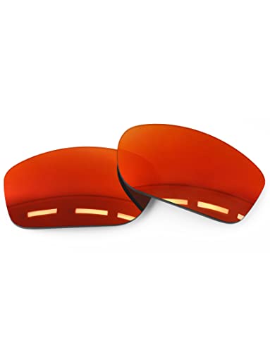 Image of 1.6MM Polarized Replacement Lenses & Rubber Kits for Oakley Valve New 2014 OO9236 Sunglasses - Torch Red - Polycarbonate Polarized