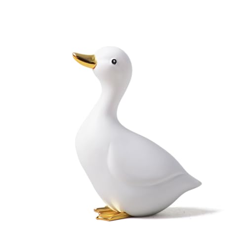 Figura Decorativa Estatua de Pato Moderna 4.7 pulg miniatura 1