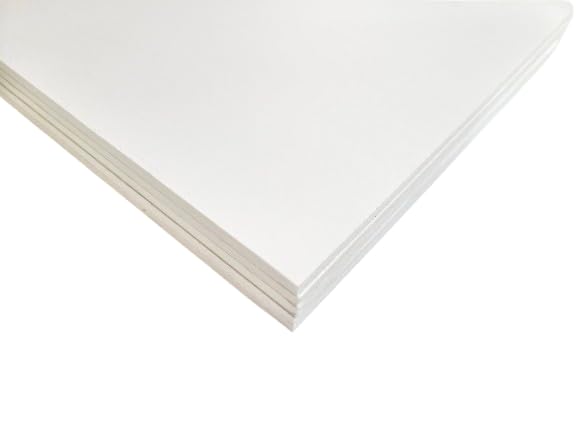 Union Strong Foam Board 24X36 3/16" 5-Pack : Matte Finish High-Density Professional Use, Suitable for Presentations, Signboards, Arts and Crafts,
