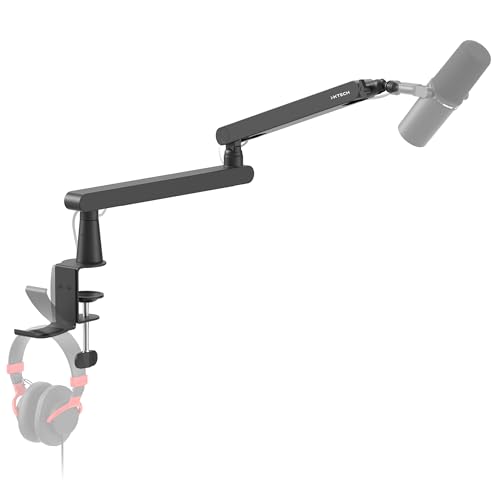 IXTECH Mic Boom Arm Stand LP Microphone Stand Low Profile Microph...