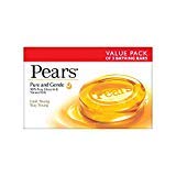 Image of Pears Pure And Gentle Soap Bar, 125g (Pack Of 3) & Dove Daily Shine Shampoo, 340ml