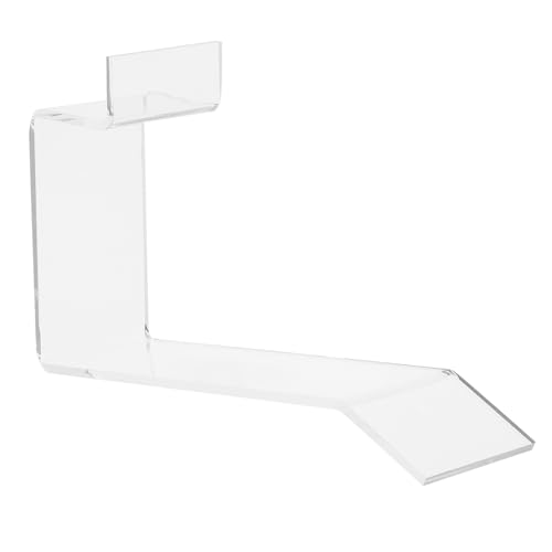 Hemobllo Elevated Acrylic Shoe Display Stand 6 Pack Multi-functional Shoe Organizer for Retail Stores Home Use