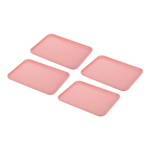 Plateau rapide alimentation rose pour repas de cuisine et service cafétéria