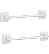 Liitrton Self Adhesive Towel Bar No Drill Hand Towel Hanger for Bathroom and Kitchen Towel Storag...