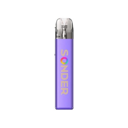 Kit Geek***Vape Sonder Q2 Batería incorporada de 1350 mAh Salida máxima de 30 W Con cartucho Q Pod de 3 ml de 0,8 ohmios Con luz RGB icónica - Sin nicotina, sin líquido