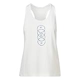 Running Graphic Reebok Damen Laufgrafik Weste, blau, XXL