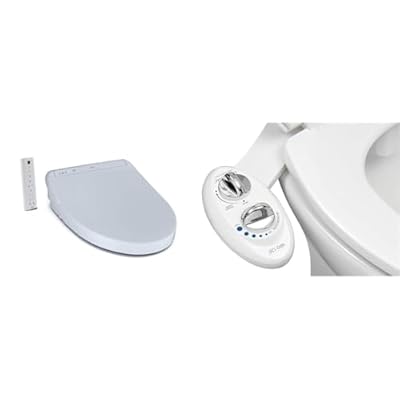 TOTO SW3036R#01 WASHLET K300 Electronic Bidet Toilet Seat & LUXE Bidet NEO 120 - Self-Cleaning Nozzle