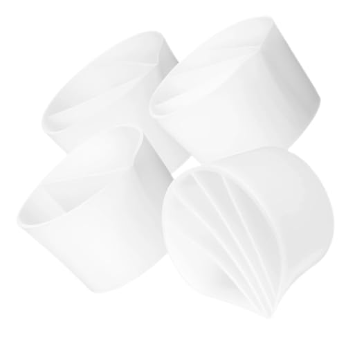 Gadpiparty 4Pcs Silicone Paint Pouring Cups for Crafts Split Mixing Cups for DIY Epoxy Projects and Recyclable Design Convenient Art Supplies