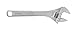 Ridgid 86912 10-Inch Adjustable Wrench, Silver, Small