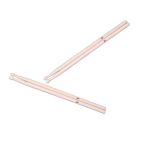 2 pares de baquetas de madera de arce YARNOW miniatura 1