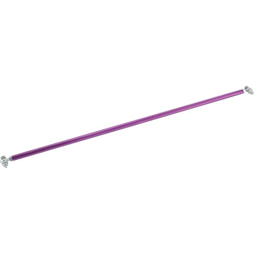Speedway Motors Aluminum Adjustable Accelerator Linkage Rod with 1/4 Inch Rod Ends, 25-1/2 Inch Hex Aluminum Shaft, Anodized Purple, Automotive Universal Fit