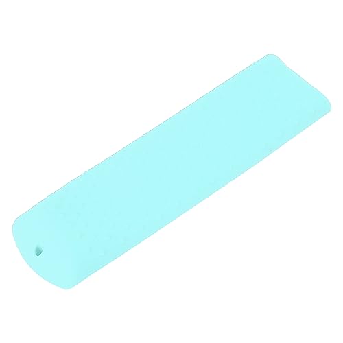 Capa de controle remoto de silicone, capa protetora macia antiderrapante à prova de choque com cordã