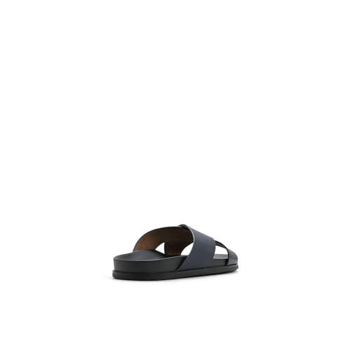 Image of Ted Baker Men's Saltburn Leather Cross-strap Flip Flop
