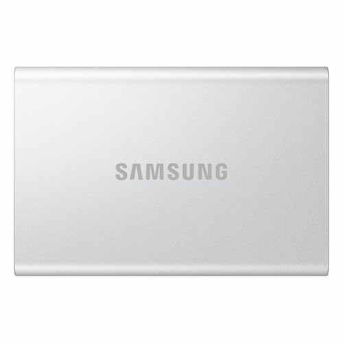 Samsung T7 Resurrected SSD Externo 1TB, hasta 1.050 MB/s, USB 3.2 Gen 2, Resistente a caídas hasta 2 m., para Youtubers, Creadores de Contenido, Data Back up y Gaming, Mac Compatible, MU-PD1T0G