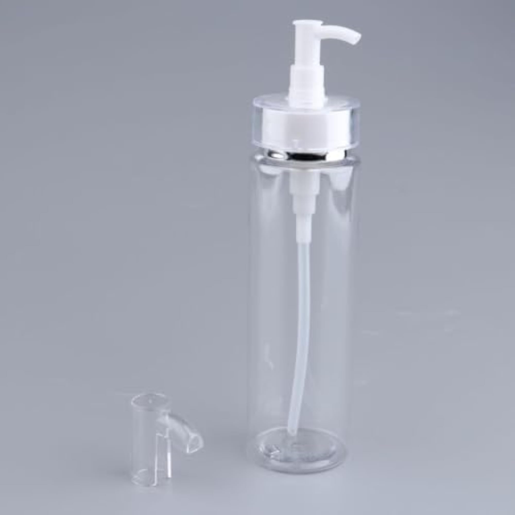 ® 5xEmpty Acrylic Cosmetic Pump Bottle Lotion Dispenser Liquid Container 200ml