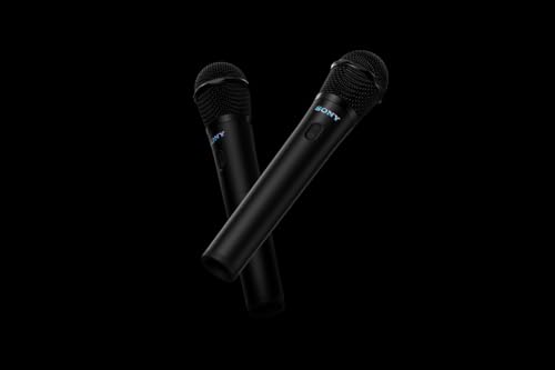 Sony ULT MIC Wireless Microphone for Karaoke with 20 Hour Battery, Includes Two Wireless Mics and Receiver (UOULTMIC1)