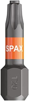 SPAX BIT T-STAR plus T10, 6,4 x 25 mm, 5 sztuk w puszce, 500009192109