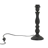 Équipement électrique : Livré monté avec un équipement électrique certifié CE, il est compatible avec des ampoules E27, puissance max 25 W, ampoule non incluse