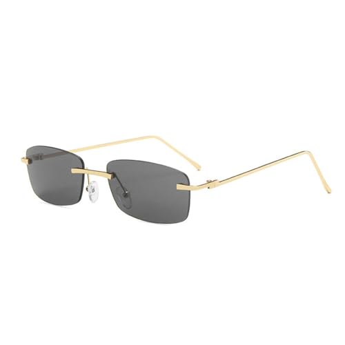 Lunettes de soleil sans monture légères anti-UV pour en finir avec le poids sur le nez