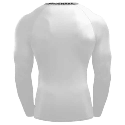 Image of PROSHARX Full Sleeve Compression T-Shirt - Athletic Base Layer Tights for Fitness