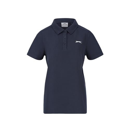 Image of Slazenger Womens Polo Shirt Navy M