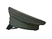 WW1 German Officer Field Cap Vulcanfibre Visor Cap. Grey and Green, 7 1/4