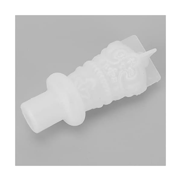 Kerzenform, weiche flexible Silikonform mit glatter Oberfläche, einfach entformbar, wiederverwendbar für die… – Bild 6