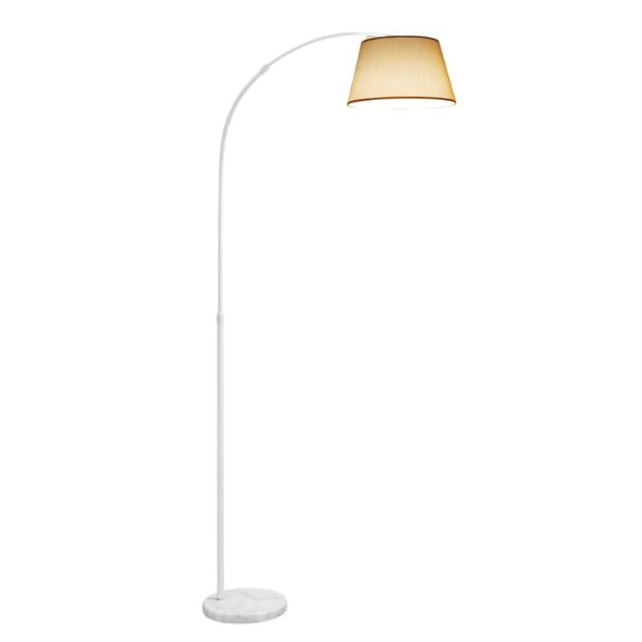 Lámpara de pie de Arco WouND Ideal para Sofá y Dormitorio con Luz de 3 Colores