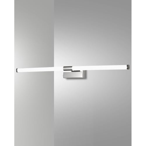 Fabas Luce Ago Spiegelleuchte LED 1x14W Metall- und Methacrylat Verchromt